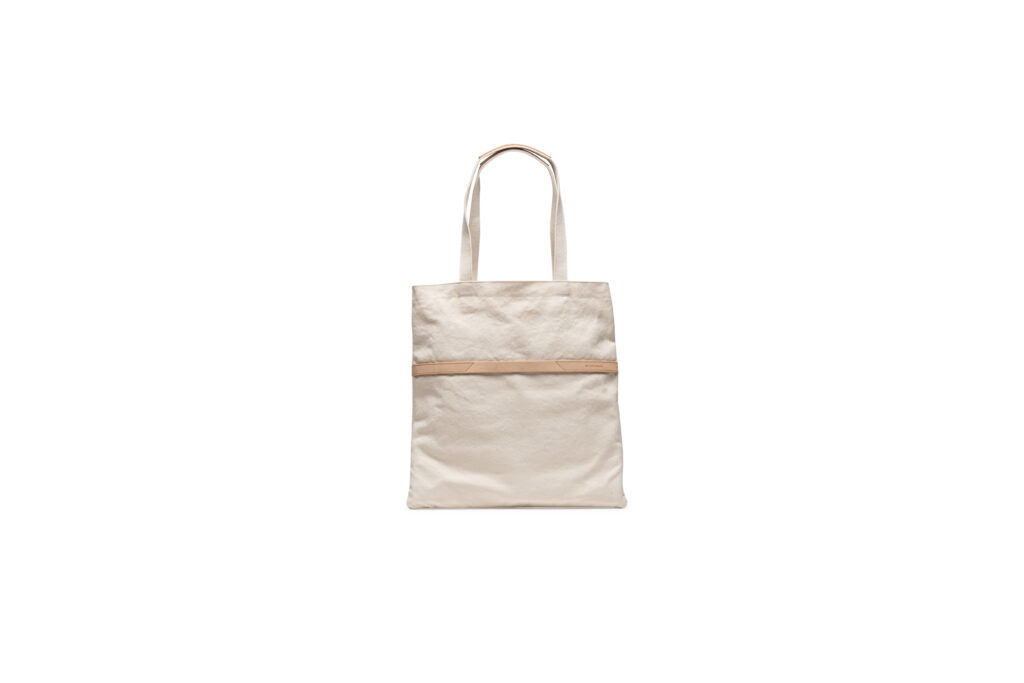 GO-TO BOOK SQUARE TOTE NATURAL/NATURAL