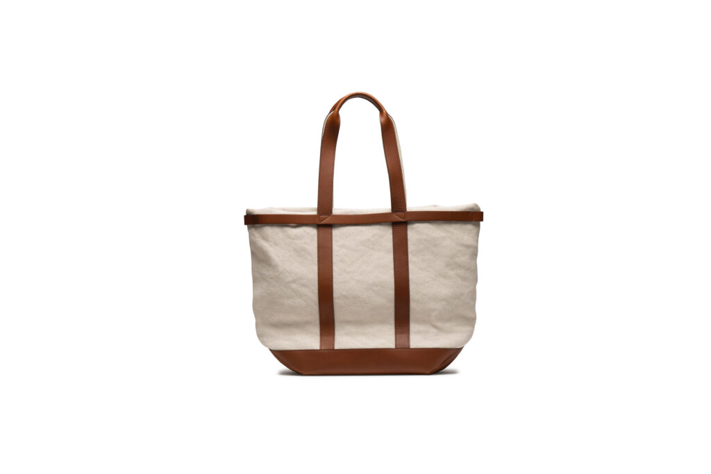 GO-TO TOTE L NATURAL/BROWN